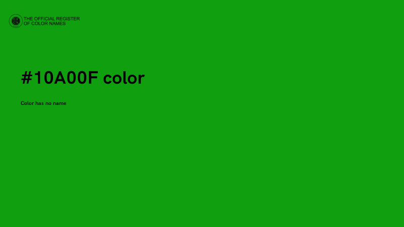 #10A00F color image