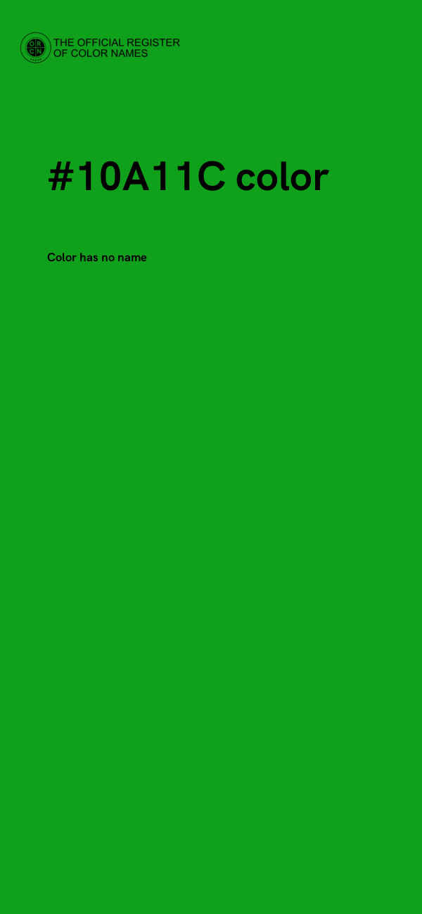 #10A11C color image