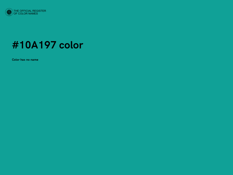 #10A197 color image