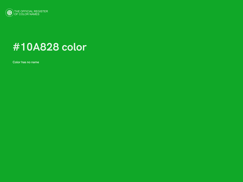 #10A828 color image