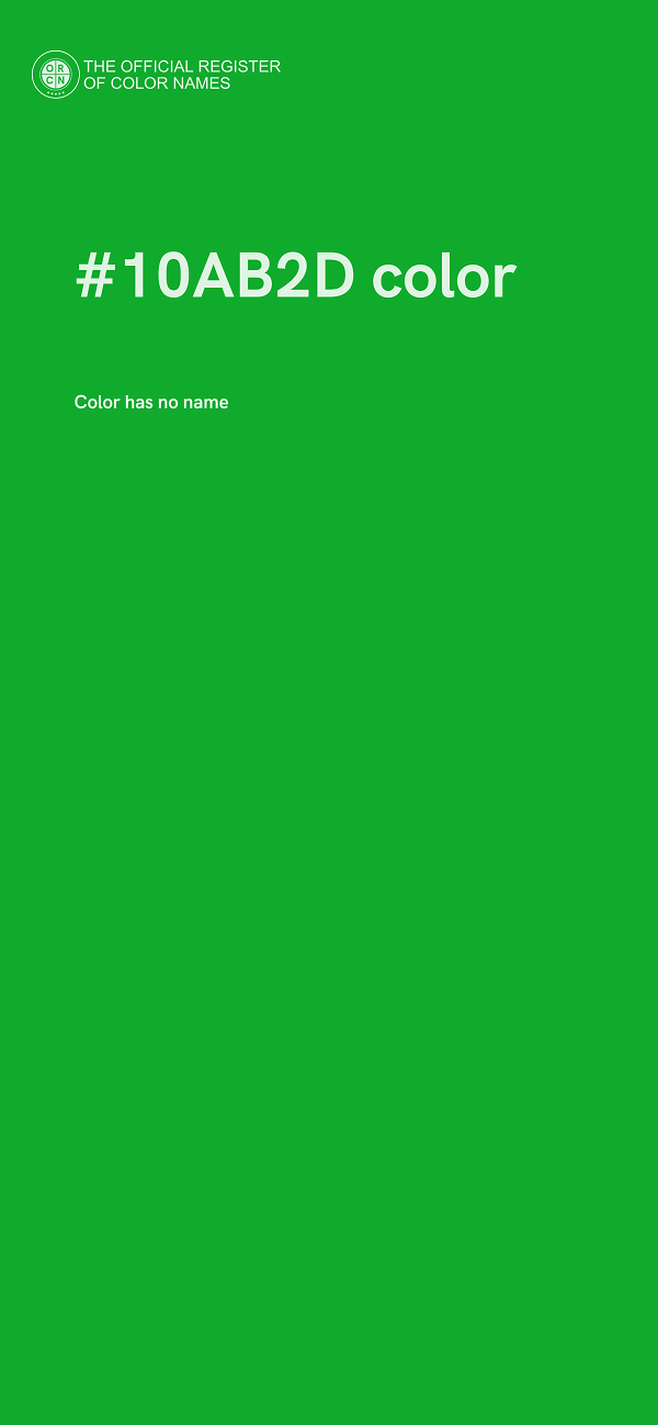 #10AB2D color image