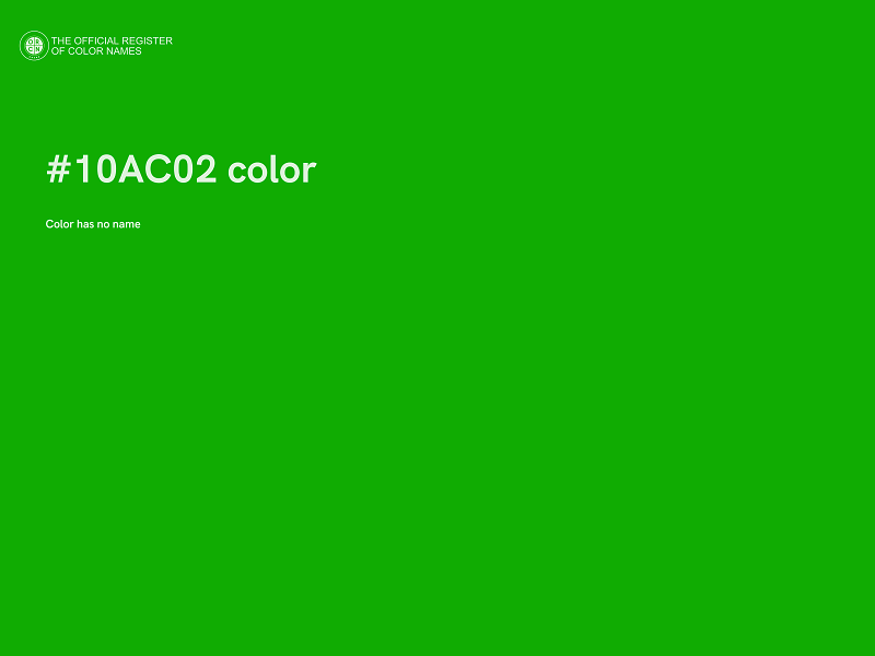 #10AC02 color image