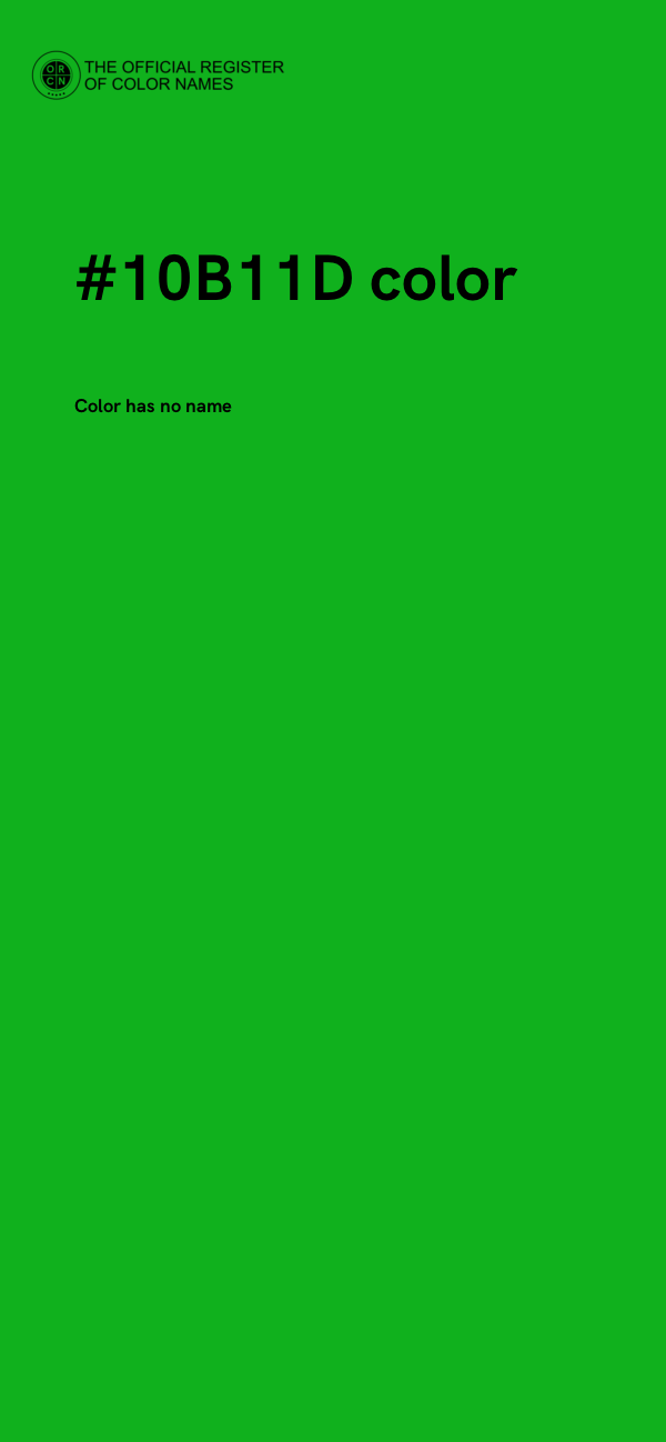 #10B11D color image