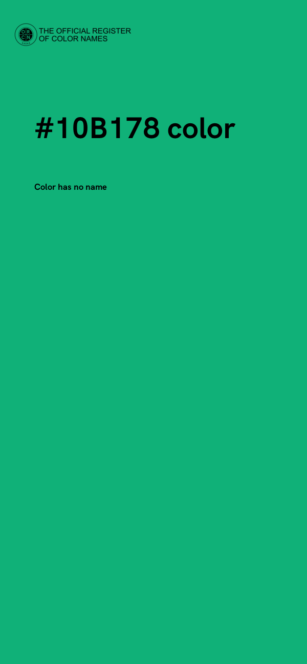 #10B178 color image