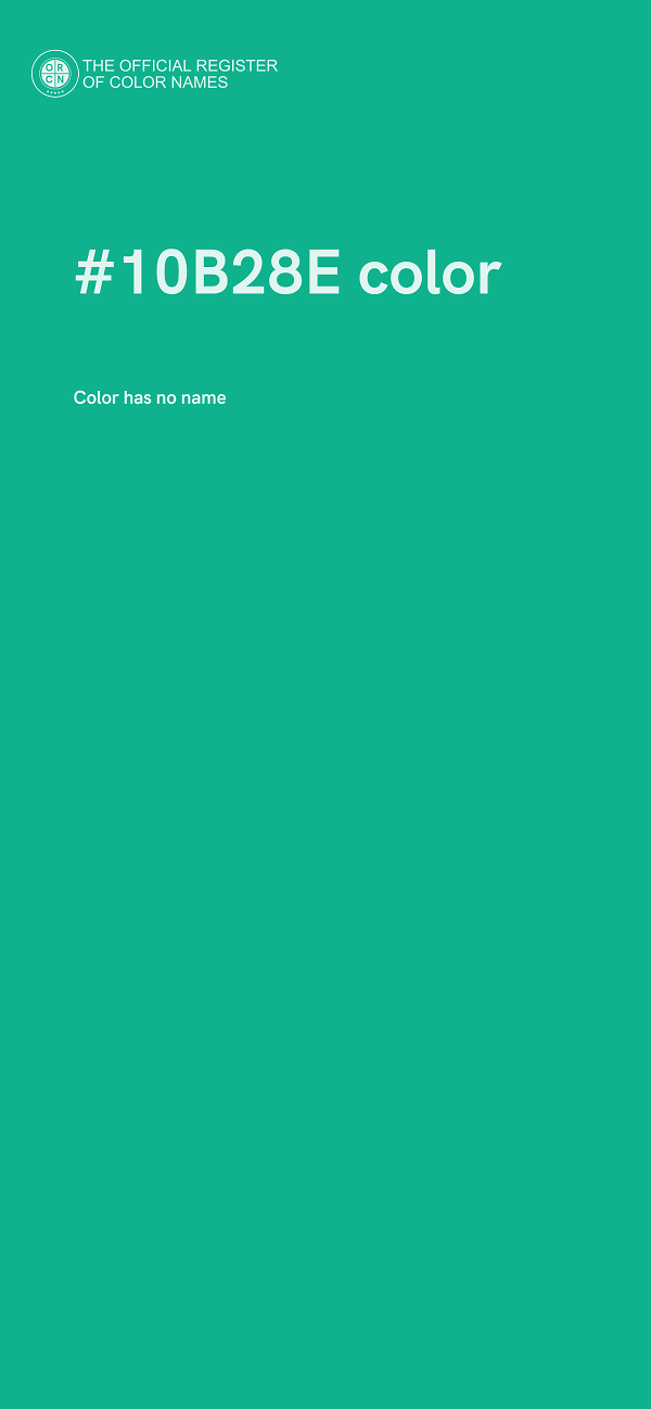 #10B28E color image