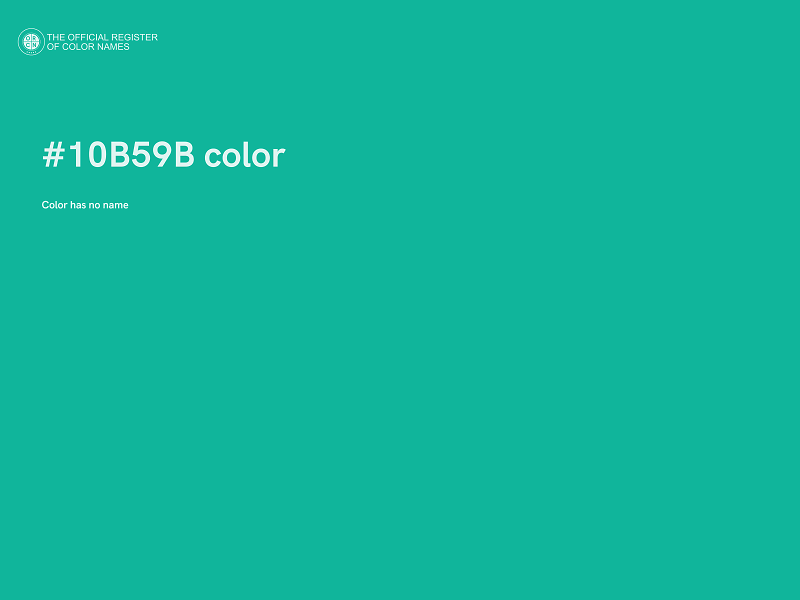 #10B59B color image