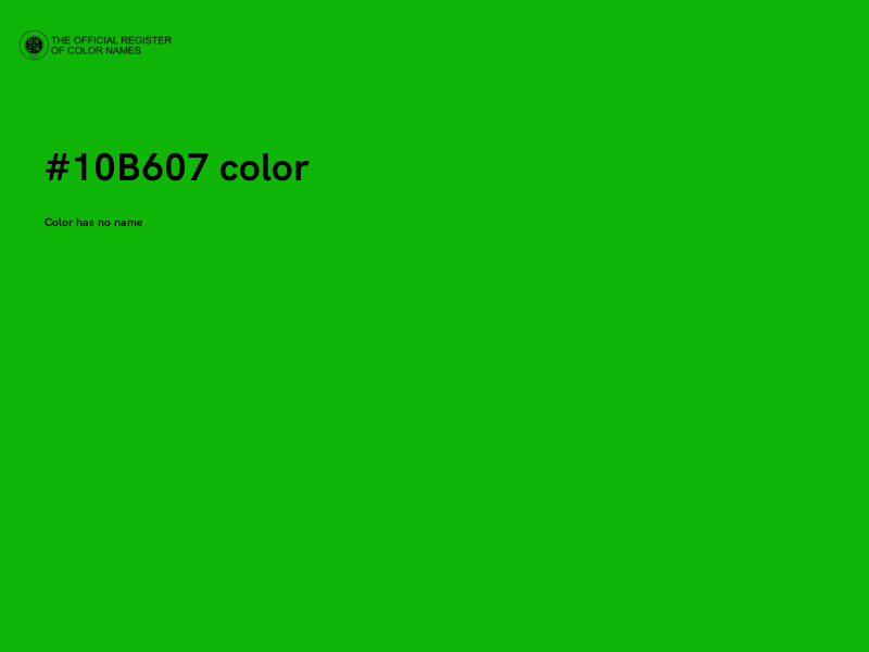 #10B607 color image