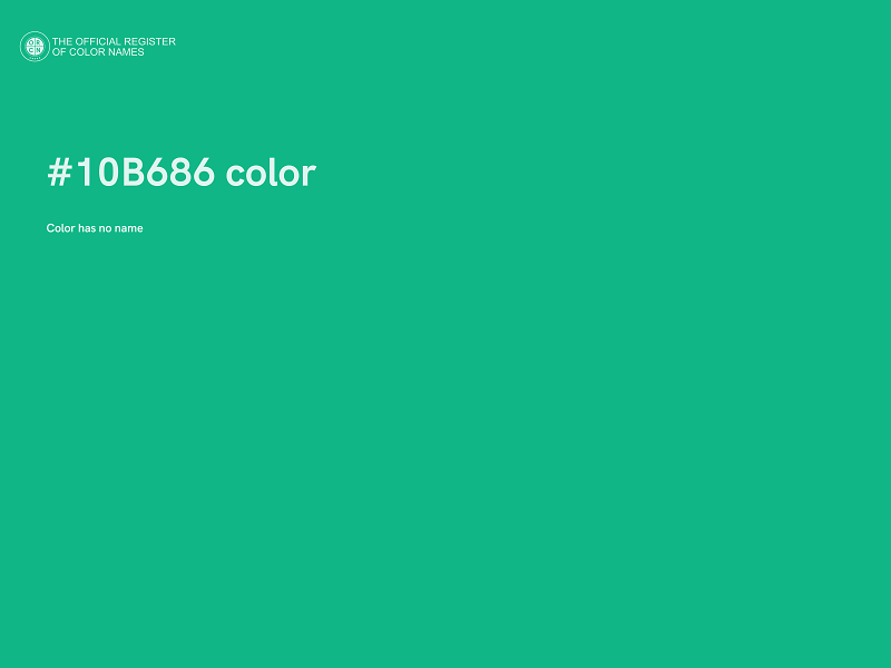 #10B686 color image