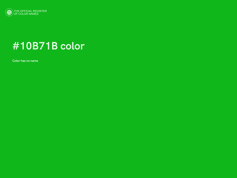 #10B71B color image