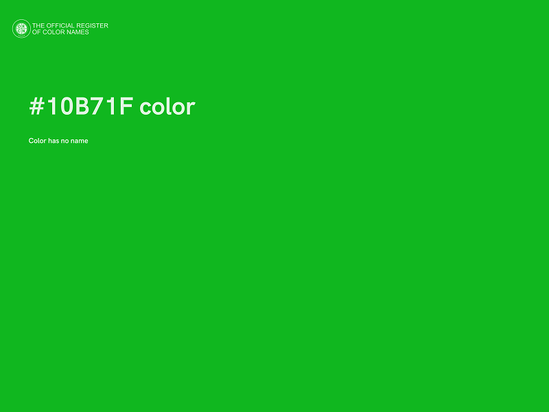 #10B71F color image