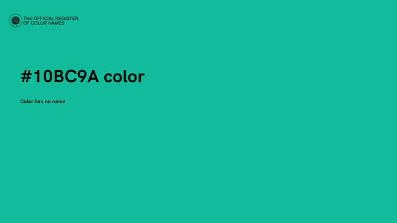 #10BC9A color image