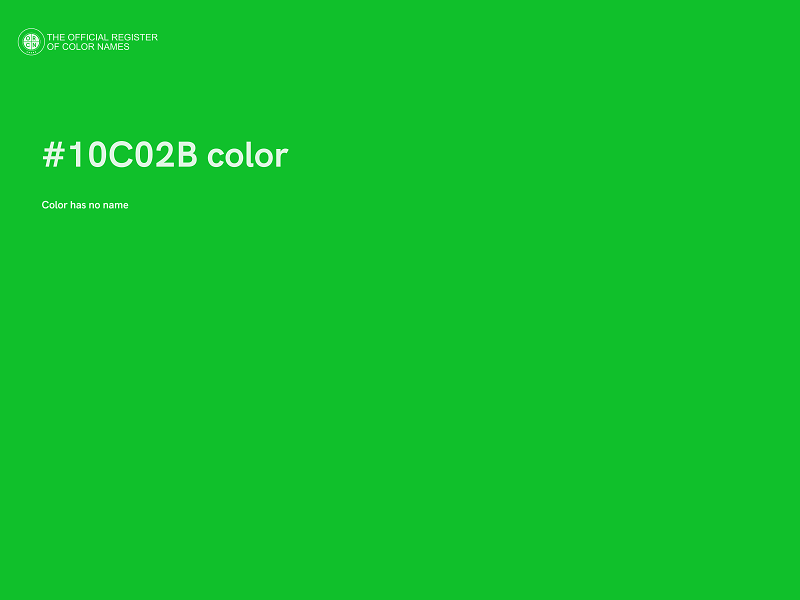 #10C02B color image