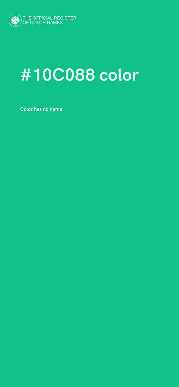 #10C088 color image