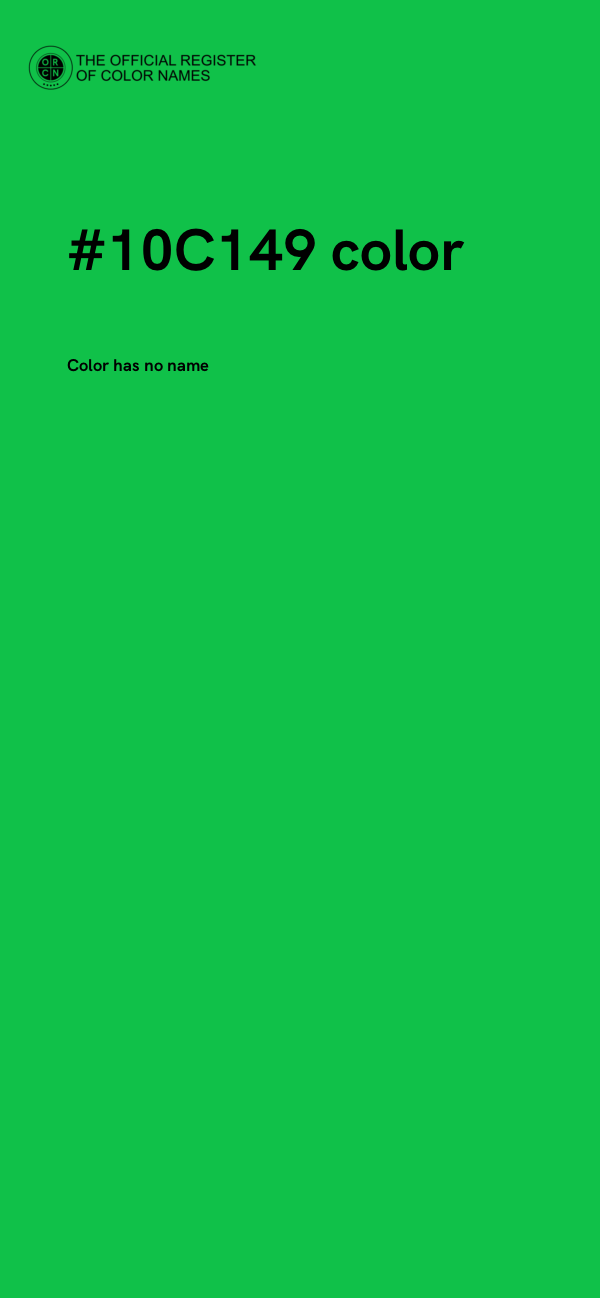 #10C149 color image