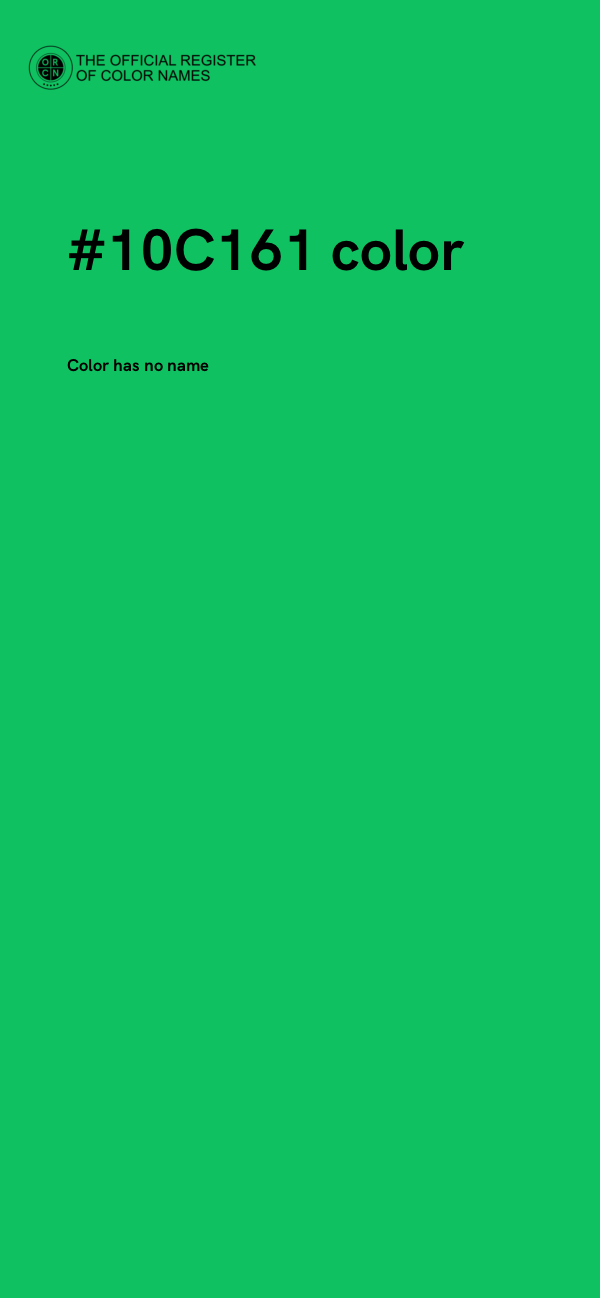 #10C161 color image