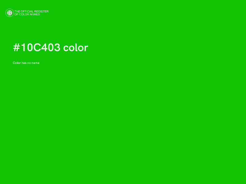 #10C403 color image