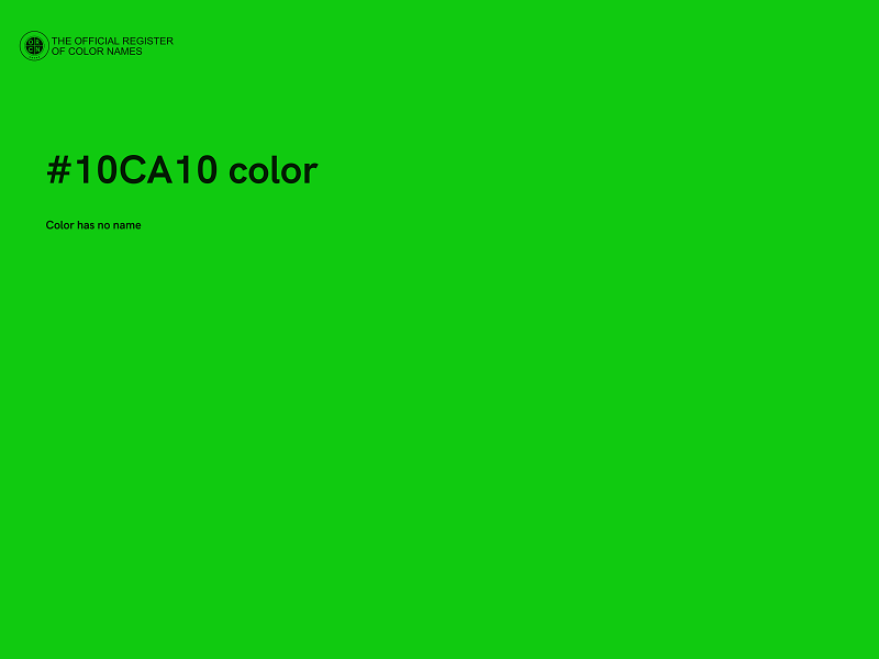 #10CA10 color image