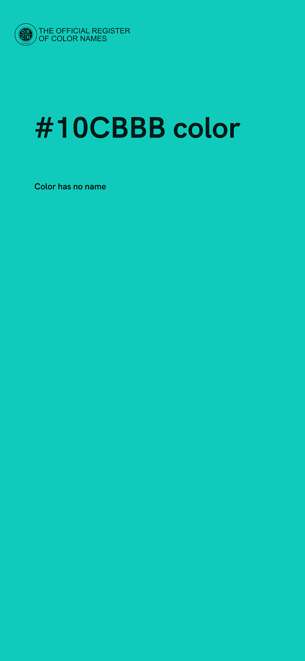 #10CBBB color image