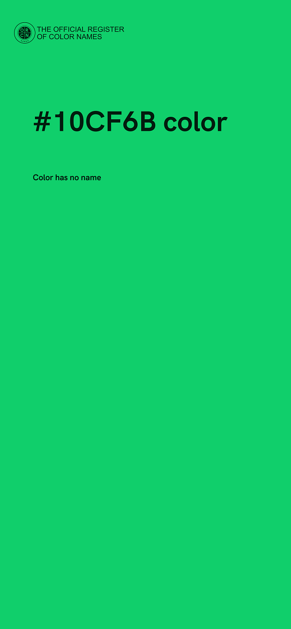 #10CF6B color image
