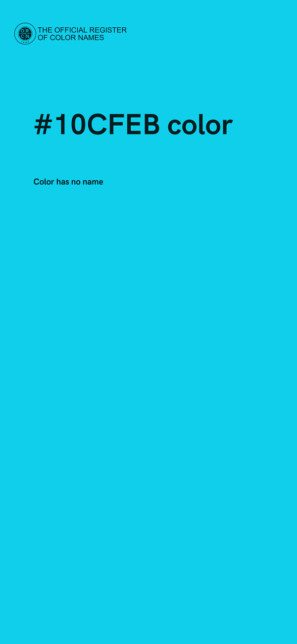 #10CFEB color image