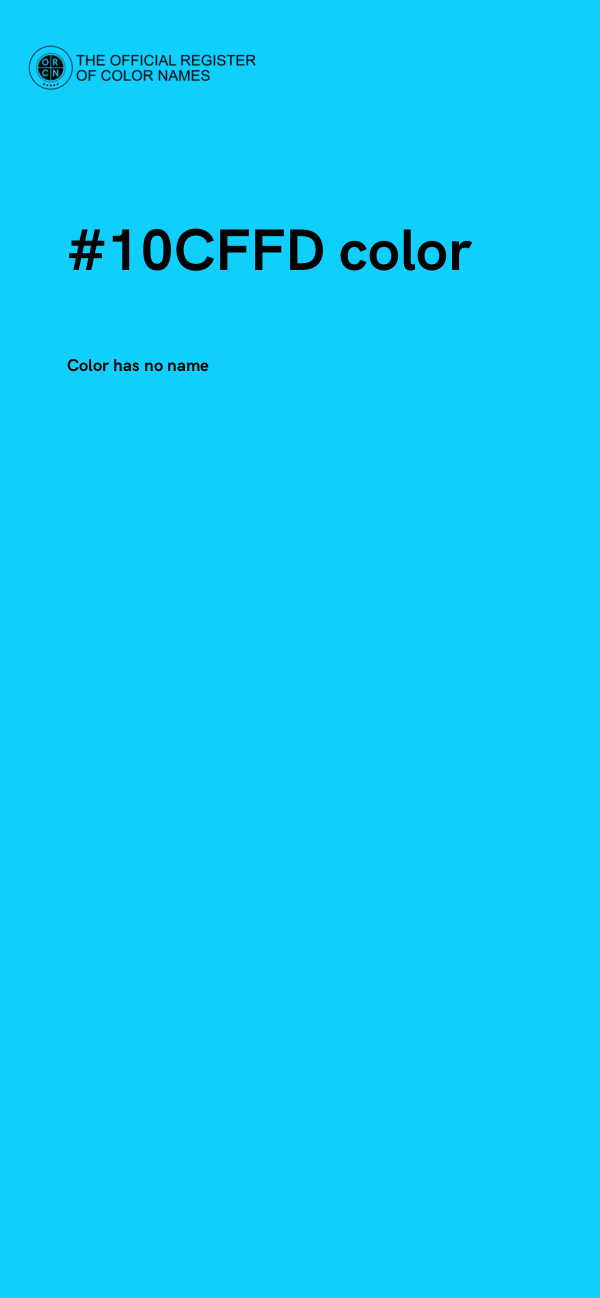#10CFFD color image
