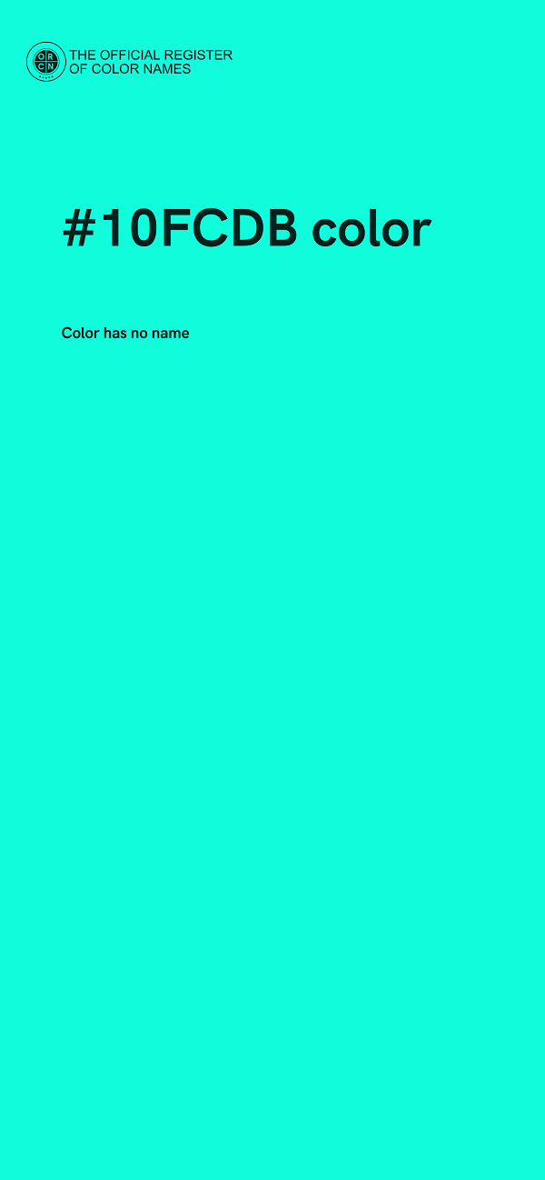 #10FCDB color image