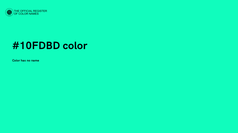 #10FDBD color image
