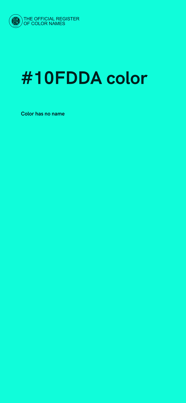 #10FDDA color image