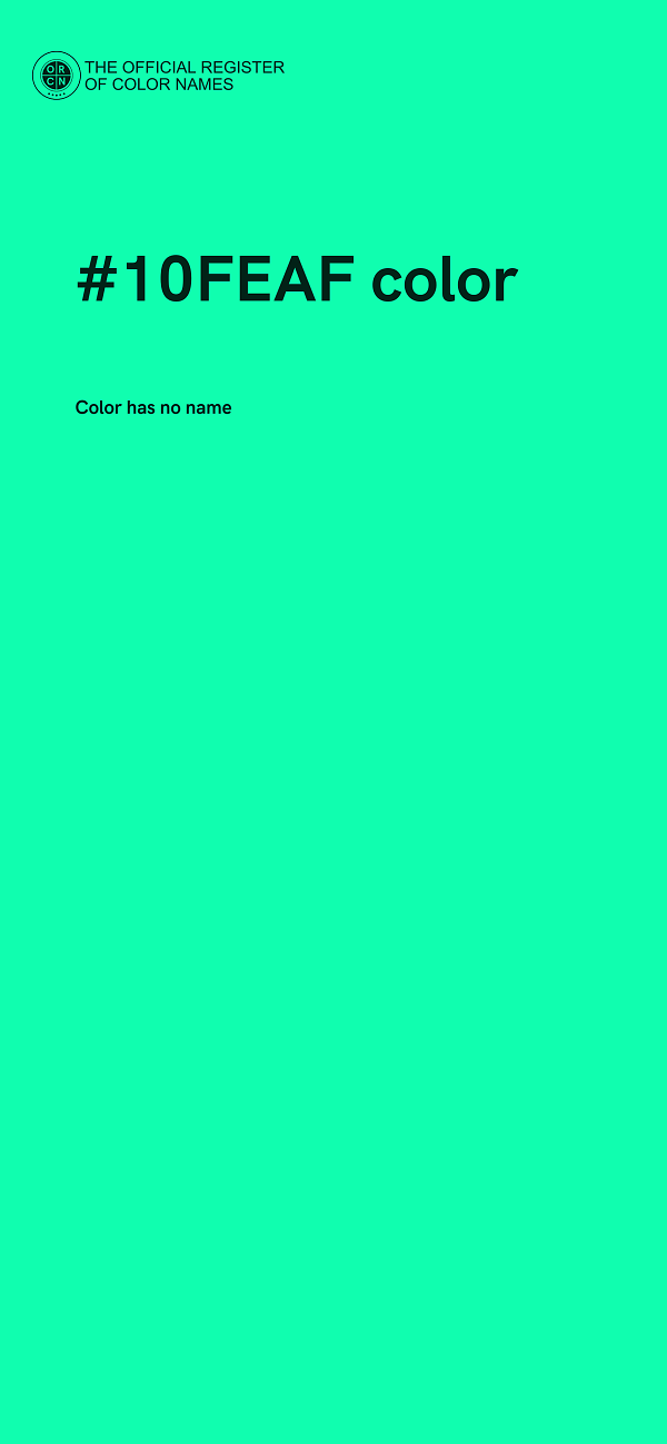 #10FEAF color image