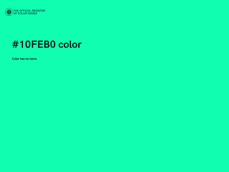 #10FEB0 color image