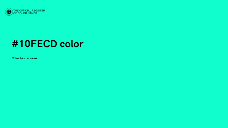 #10FECD color image