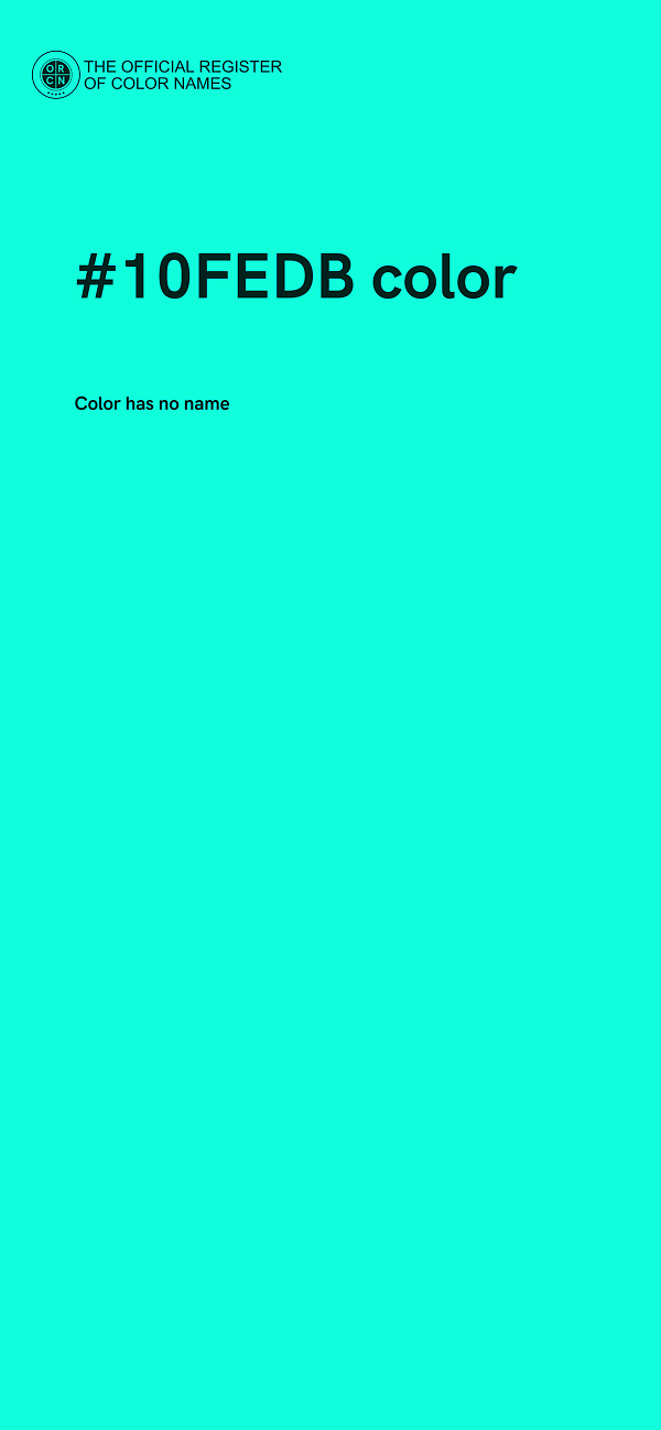 #10FEDB color image