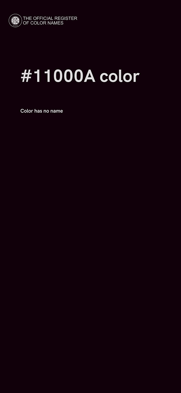 #11000A color image
