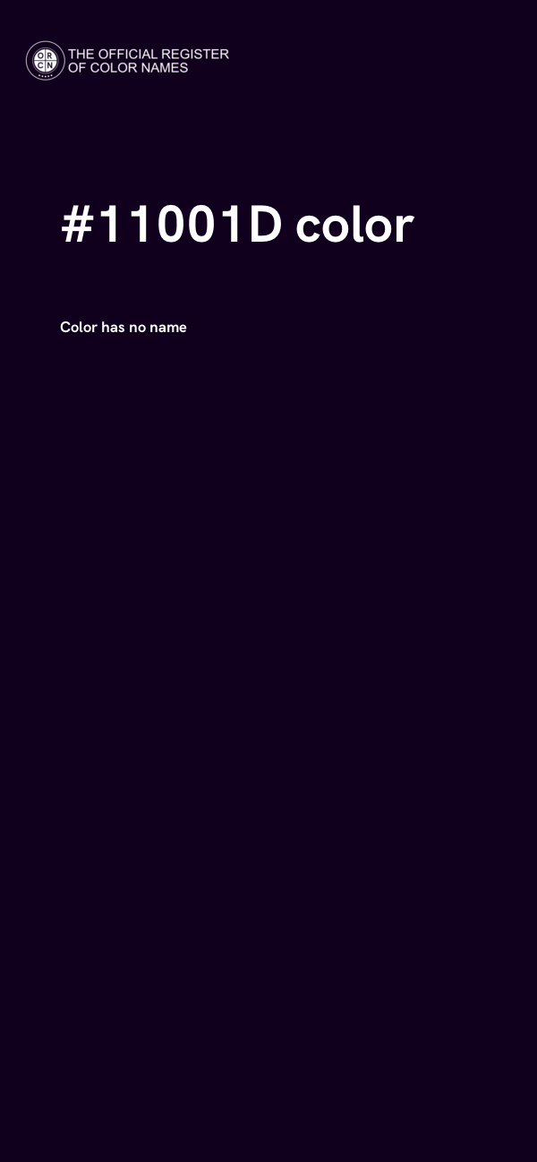 #11001D color image