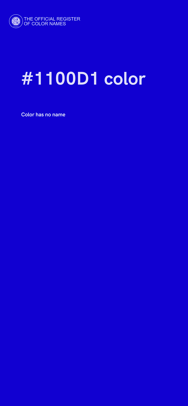 #1100D1 color image