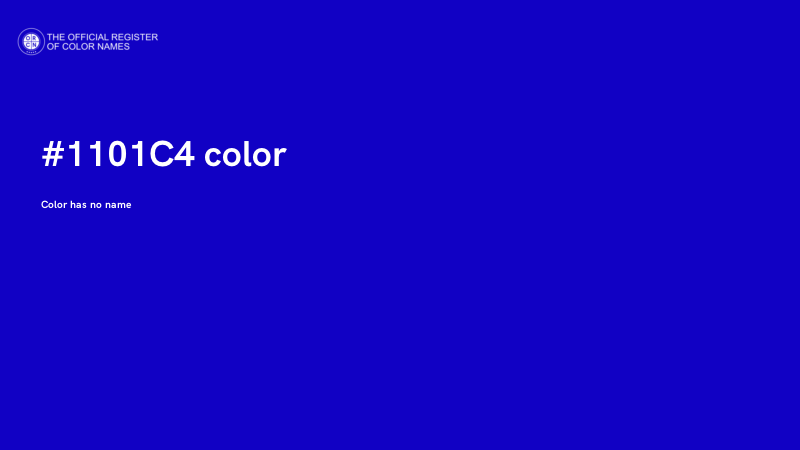 #1101C4 color image