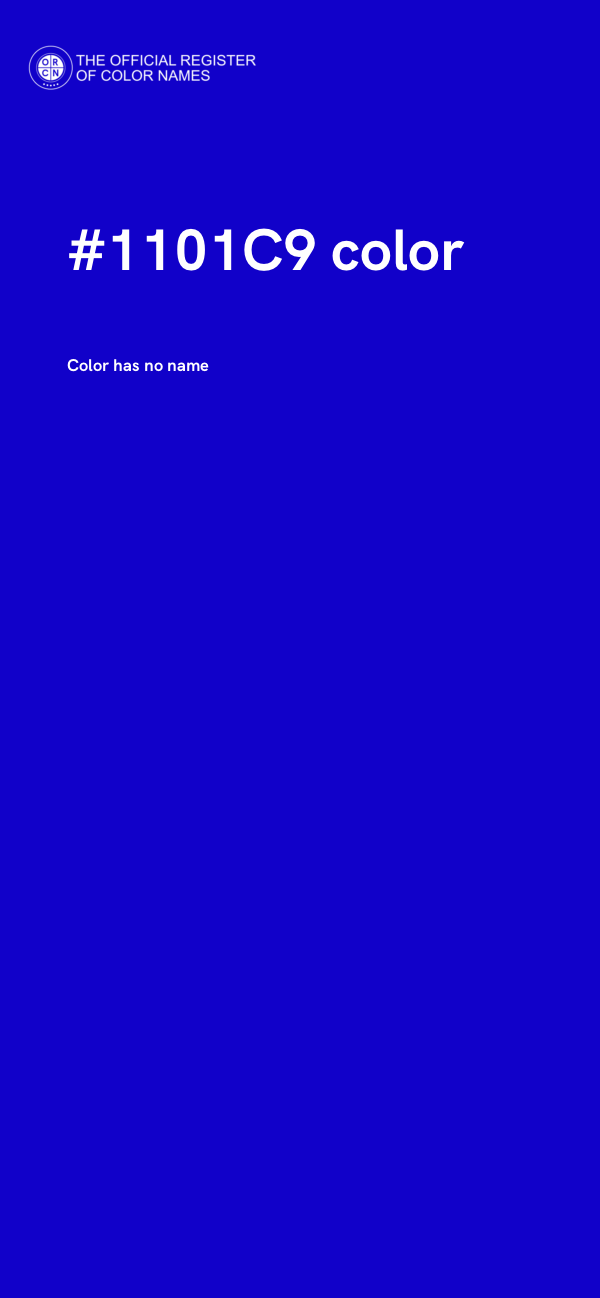#1101C9 color image