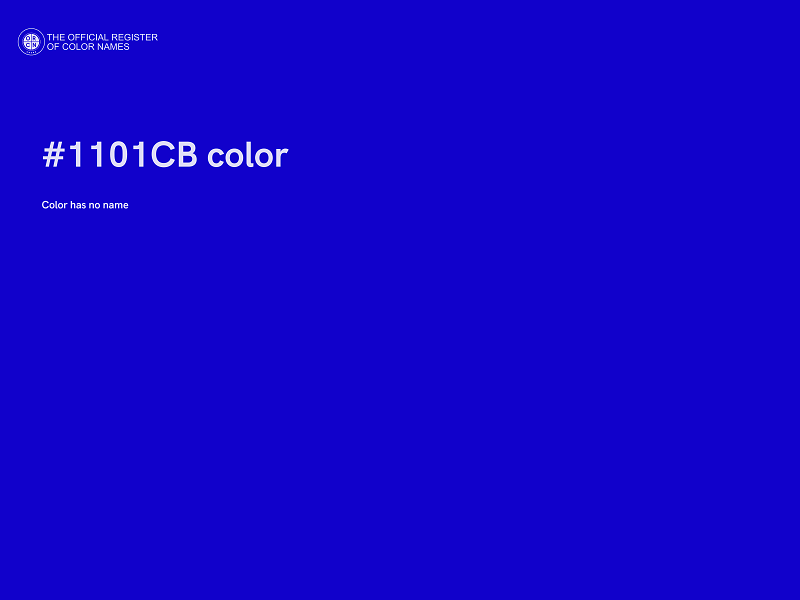 #1101CB color image
