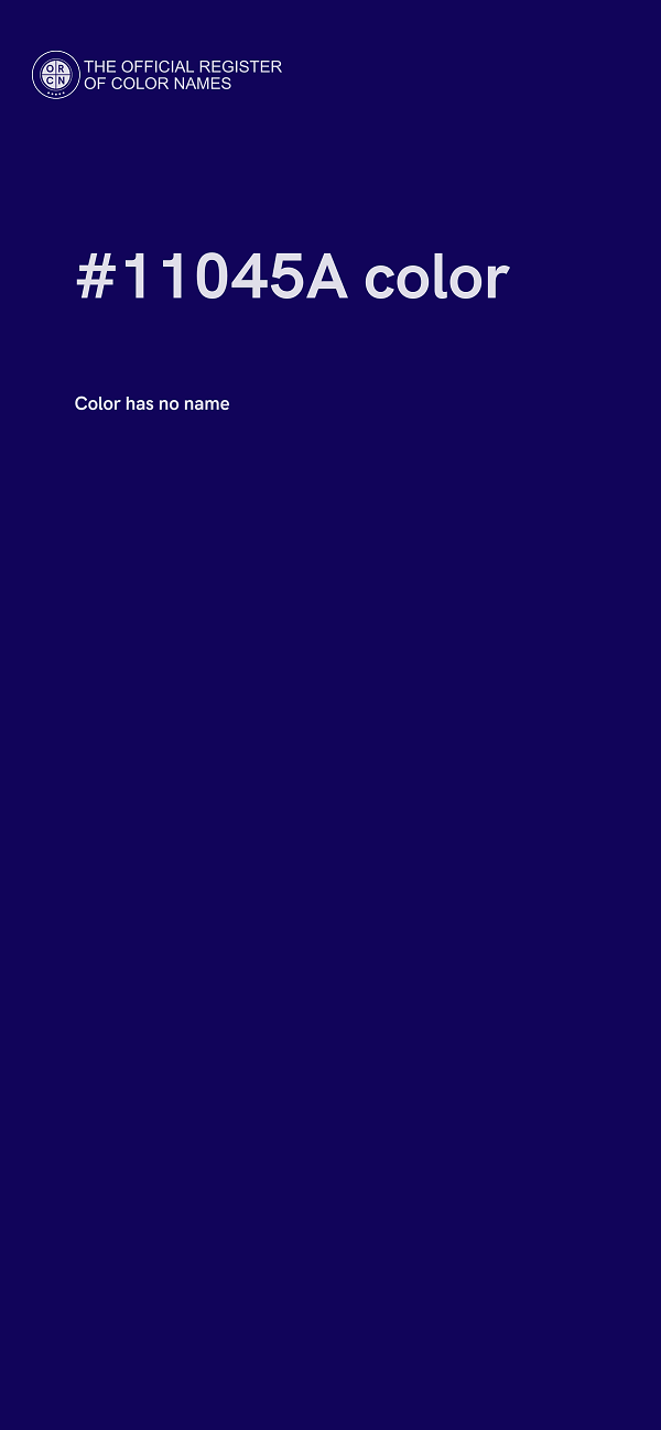 #11045A color image