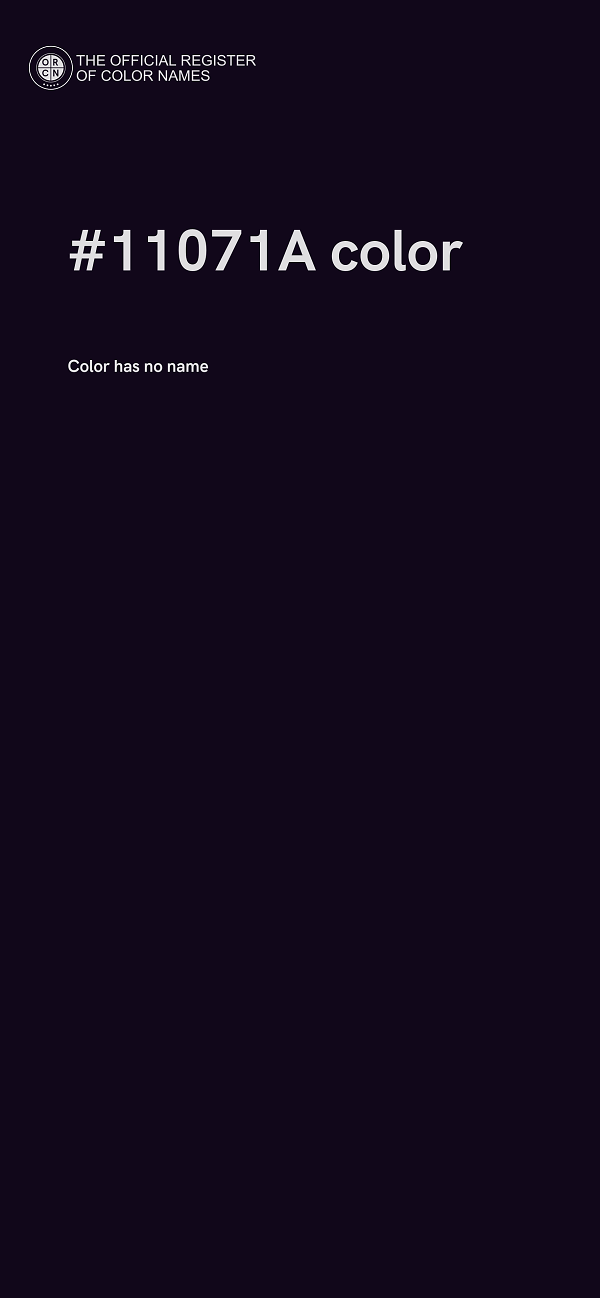#11071A color image