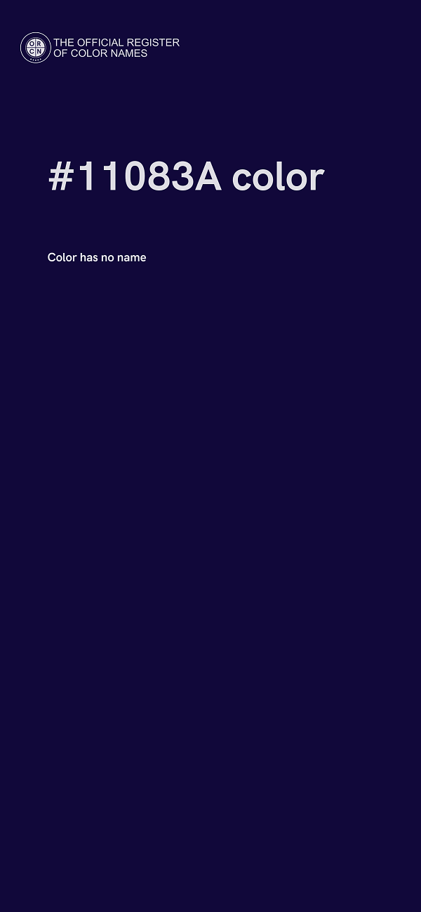 #11083A color image
