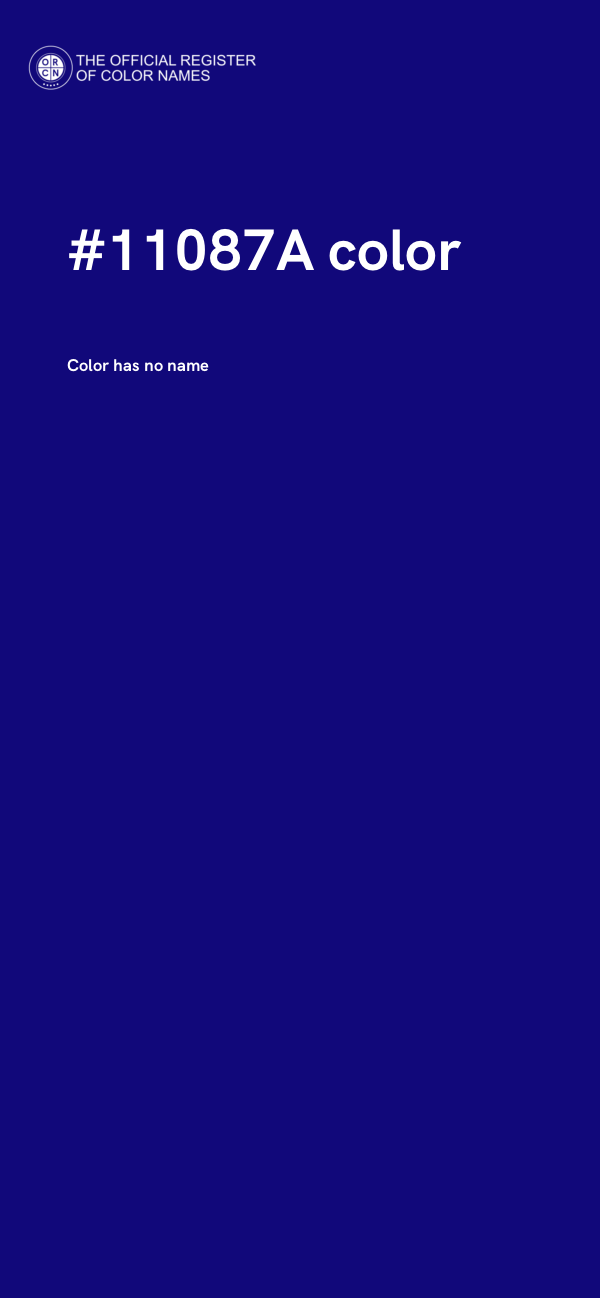 #11087A color image