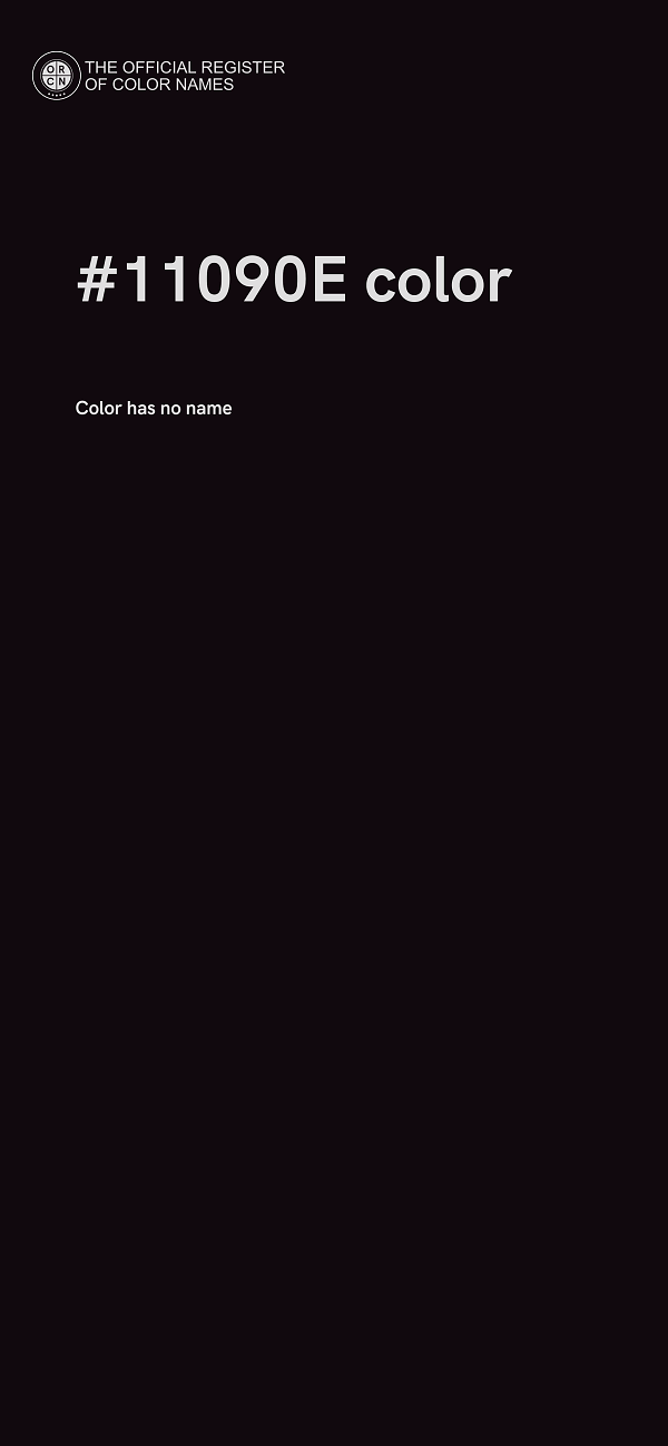 #11090E color image