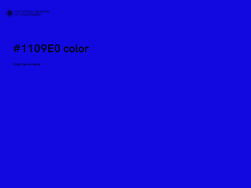 #1109E0 color image