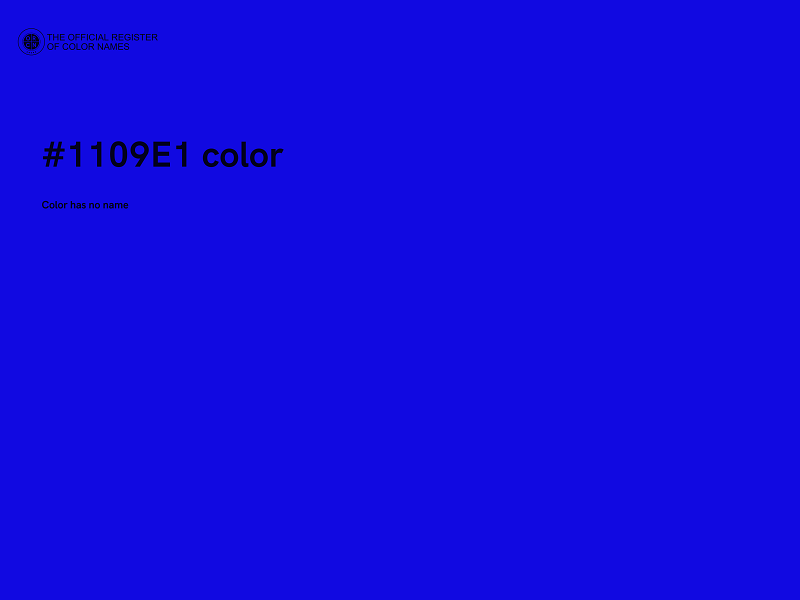 #1109E1 color image