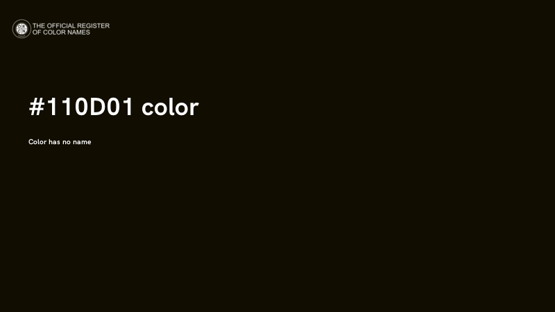 #110D01 color image