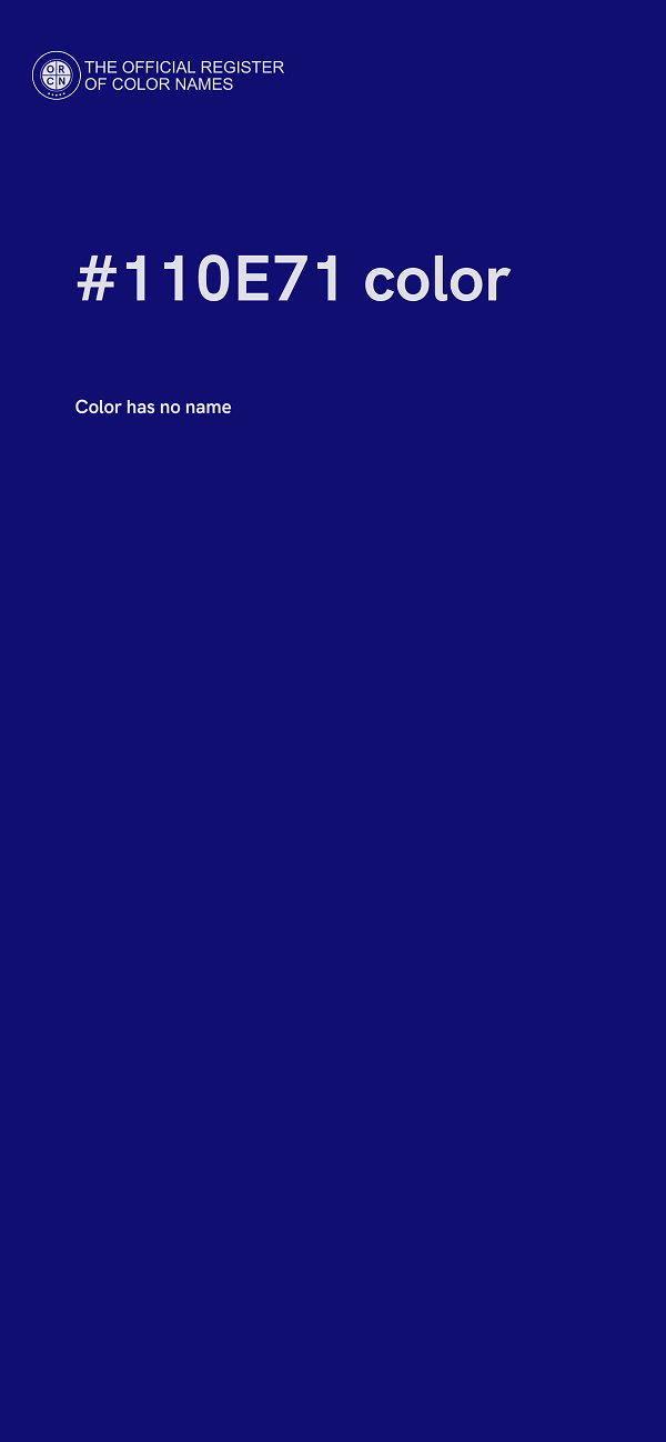 #110E71 color image
