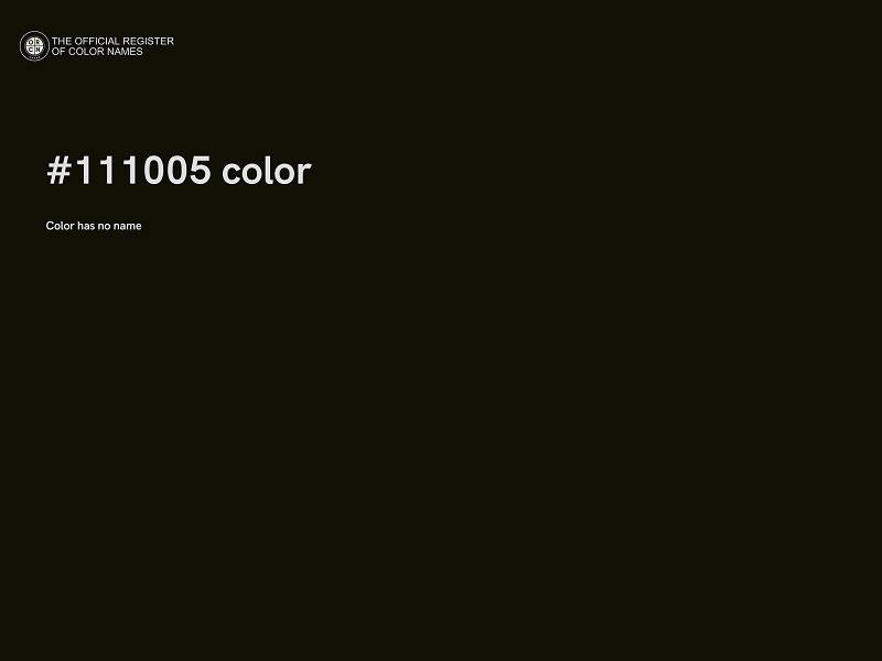 #111005 color image