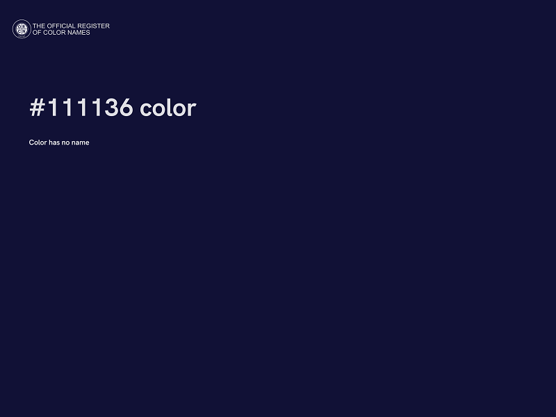 #111136 color image