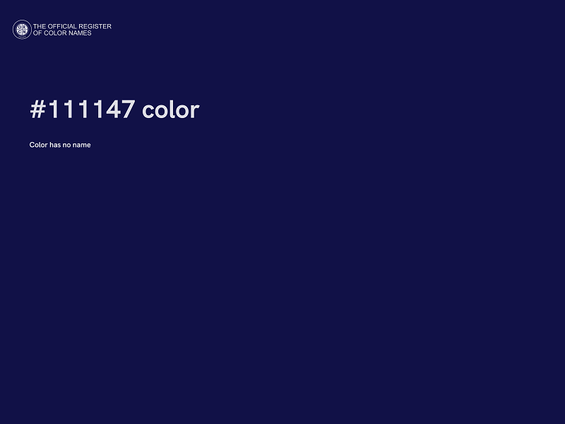 #111147 color image